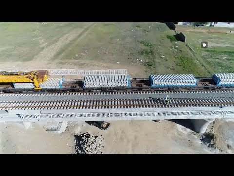 LIVE: New high-speed railway under construction in N China