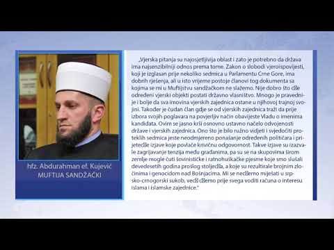 Muftija sandžački za Sputnjik - Brinućemo o interesima islama i muslimana