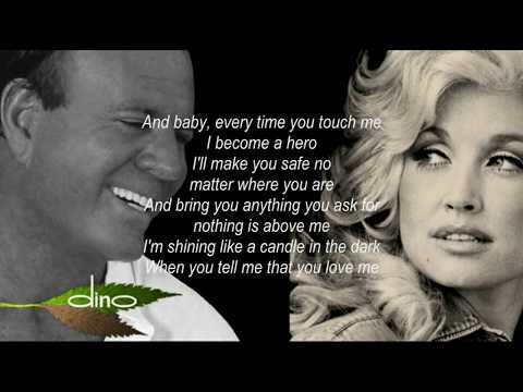 JULIO IGLESIAS & DOLLY PARTON   WHEN YOU TELL ME THAT YOU LOVE ME Lyrics   YouTube