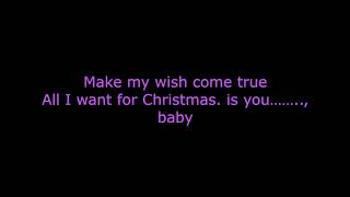 Lady Antebellum - All I Want For Christmas Is You (karaoke)