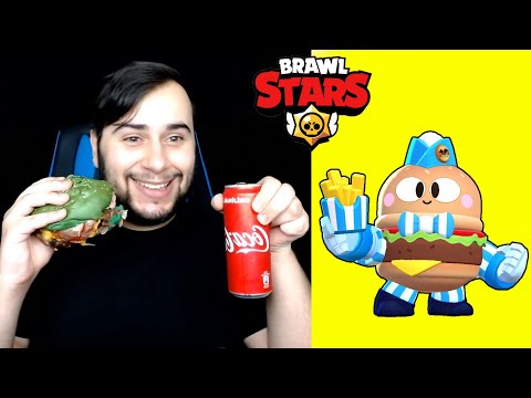 BRAWL STARS PARASIYLA YEMEK SİPARİŞİ VERDİM 🤩