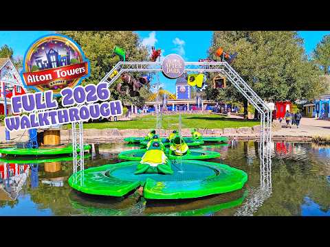 Video: ALTON TOWERS 2026 Walkthrough | Every Ride, Area and Attraction (March 2026) [4K]