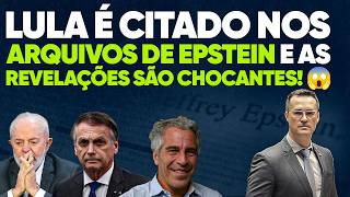 Lula is mentioned in Epstein's files, and the revelations are shocking! 😱