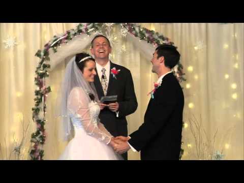 You may kiss the bride...