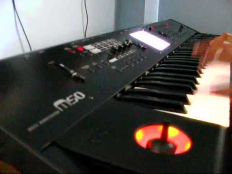 Motif XS piano emulation on Korg M50