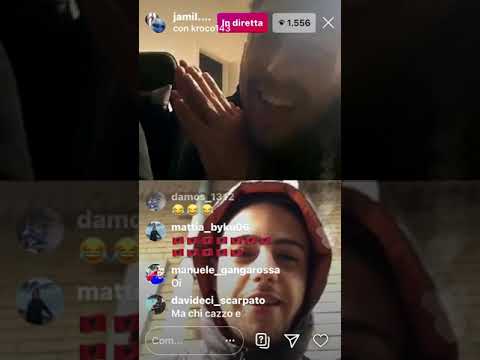 Ragazzo albanese offende Jamil su instagram in diretta e JAMIL RISPONDE (Noyz Narcos Diss)