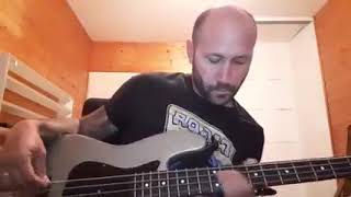 Bass cover &quot;Nick Of Time&quot; by Cigar