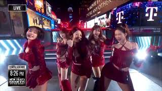 미국 타임스퀘어 1월1일 새해 행사 