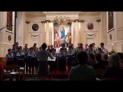 En traineau - Chorale Scoute Strasbourg