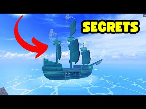 ALL THE SECRETS OF THE BLOX FRUITS GHOST SHIP!