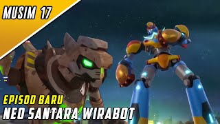 Download lagu Upin & Ipin Musim 17 Full Movie - Neo Santara Wirabot vs Robot Jahat | Upin Ipin Terbaru mp3