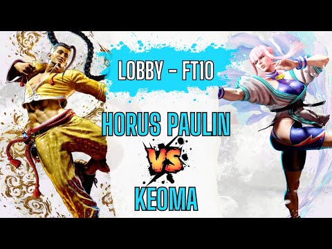 SF6 👊 Horus Paulin (Jamie) vs Keoma (Manon) 👊 Lobby - FT10