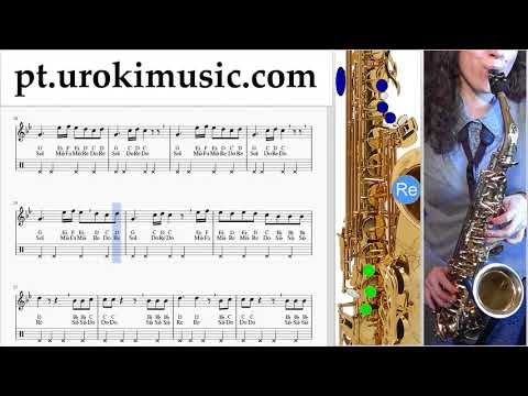 Curso de Saxofone (tenor) Silentó - Watch Me (Whip/Nae Nae) Tablatura um-b372