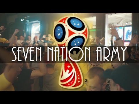 FIFA 2018 Moscow fans singing live seven nation army ( po po po )