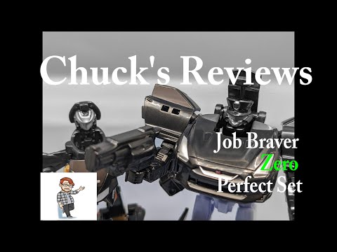 Chuck's Reviews Takara Tomy Job Braver Zero Perfect Set