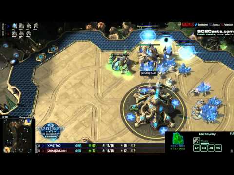 SC2 ToD vs XeLiatH PvP Game 1 2014 WCS Europe Season 2 Qualifier Starcraft 2 Heart of The Swarm