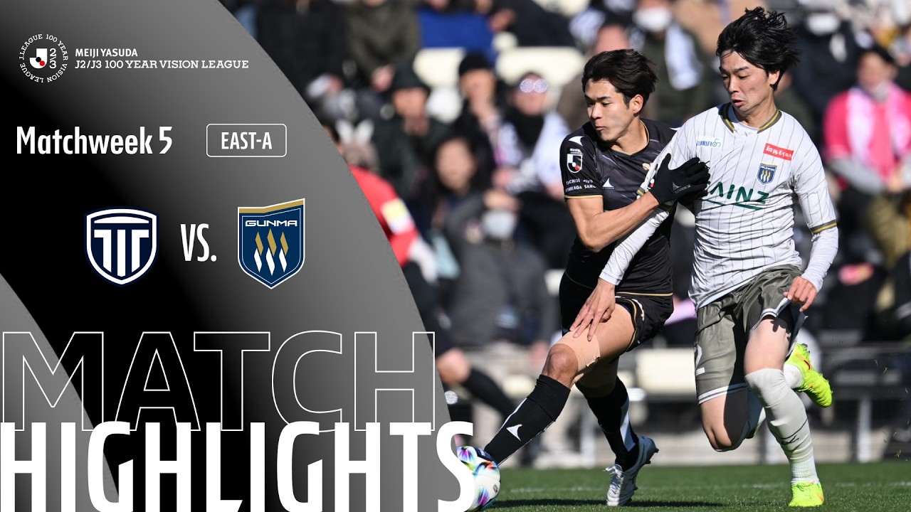 Tochigi City vs Thespa Gunma Highlights