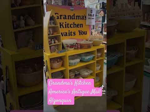 Jazz'e Junque Kitchen Korner W19  America's Antique Mall Algonquin  2451 S Randall Rd Algonquin Il