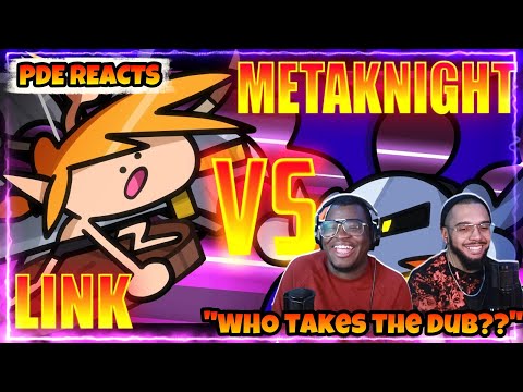 PDE Reacts | Speedrunner Link VS Brawl Meta Knight (REACTION) @TerminalMontage