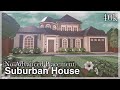 Bloxburg - Suburban House Speedbuild (no advanced placement) | exterior