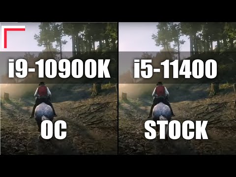 Intel Core i9-10900K OC vs Intel Core i5-11400 Stock — Test in 8 Games! [1080p, 1440p]