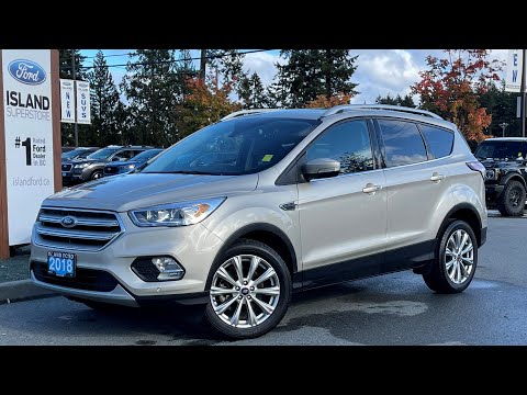 2018 Ford Escape Titanium + Navigation, Heated Seats, AWD Review | Island Ford