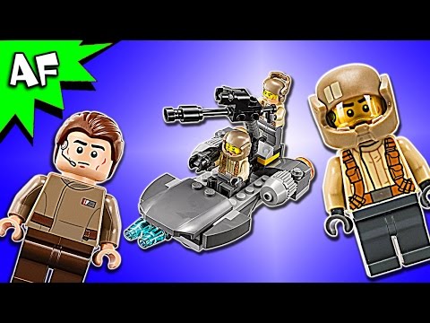 Vidéo LEGO Star Wars 75131 : Pack de combat de la Résistance