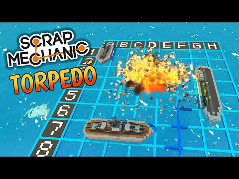 Óriás Torpedós Játék! | Scrap Mechanic