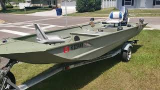 Craigslist John boat tracker 16