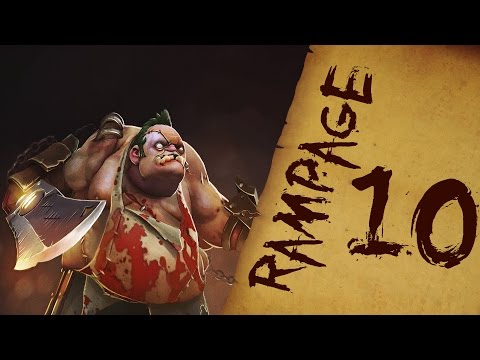 Dota 2 (7.00) Rampage Compilation #10