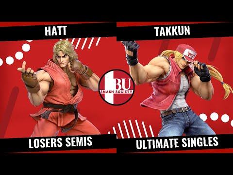 BU Smash Society S10 W1 - Hatt (Ken) vs Takkun (Terry, Pokemon Trainer) [Losers Semis]