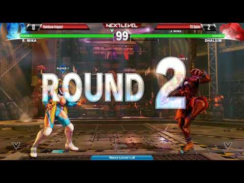 SF5 Winners Finals @ NLBC v.6 - Rainbow Impact (R. Mika) vs TS Sabin (Dhalsim) [720p/60fps]
