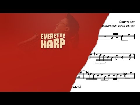 "Groove Control" - Everette Harp - ???? Alto Sax Transcription ????