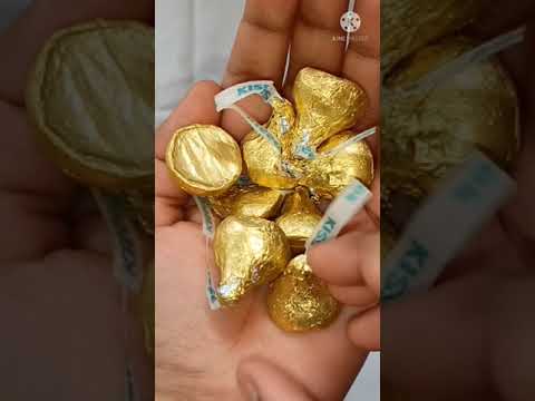 Hershey's Kisses Milk Chocolate|Hershey's Milk Chocolate#Shorts#Shortvideo