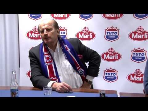 TUTO Hockey - HCK 16.1.2013, lehdistötilaisuus