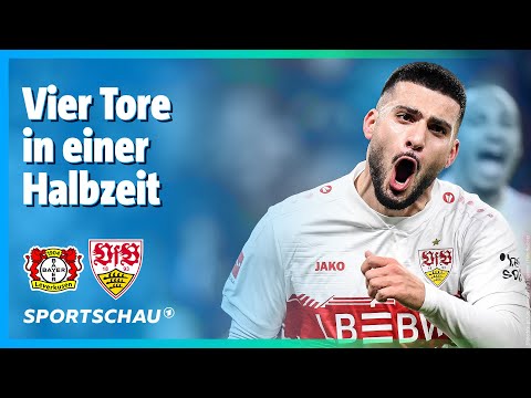 Bayer 04 Leverkusen - VfB Stuttgart Highlights Bundesliga, 16. Spieltag | Sportschau Fußball