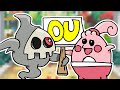 We try and win with a Duskull and Happiny team for an hour