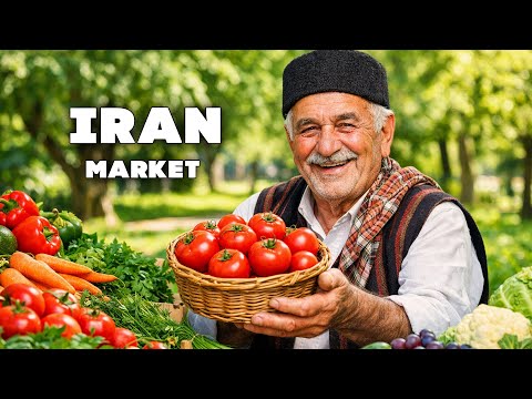 This Is What a Local Market in Iran Really Looks Like