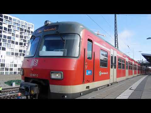 ET 420 mit Makro - Ausfahrt München-Hirschgarten