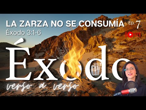 [#7] La ZARZA que no se consumía👈 Éxodo 🪨 verso a verso [Éxodo 3:1-6]
