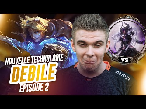 SOLOQ SMURF : NOUVELLE TECHNOLOGIE COMPLETEMENT DEBILE EPISODE 2 - EZREAL VS SYNDRA | LOL FR