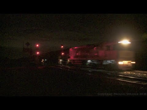 Aurizon's Late Night MP1 - PoathTV Australian Trains & Railways