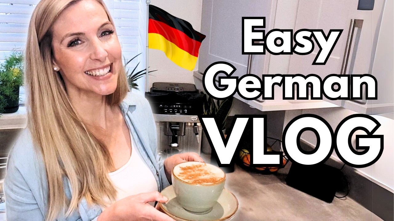 LEARN GERMAN WITH ME Over a Cup of Coffee! ☕ German Learning Vlog for Beginners