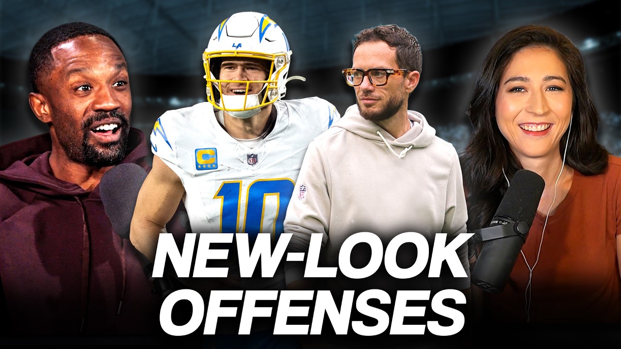 Justin Herbert, Brock Bowers & the NFL's most improved situations w/ Mina Kimes