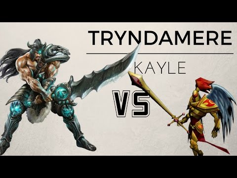 Tryndamere vs Kayle - Alway keep track of her E