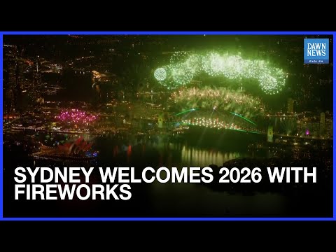 Sydney Rings in 2026 with Spectacular New Year Fireworks Display | Dawn News English