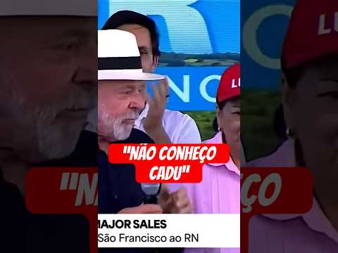 LULA DIZ NÃO CONHECER NOME DO PT PARA GOVERNO DO RN: “NÃO CONHEÇO ESSA PESSOA”