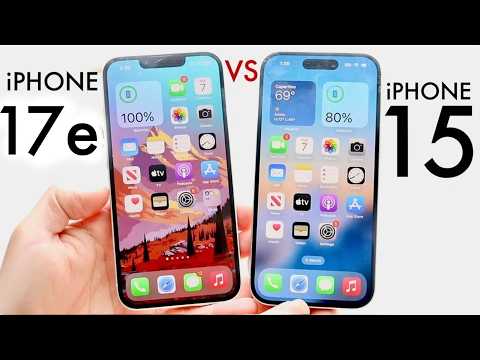 iPhone 17e Vs iPhone 15! (Quick Comparison)