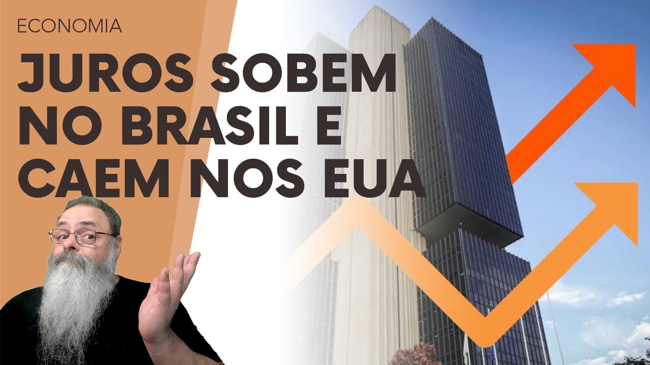 BRASIL sobe a SELIC em 0,25% mas FED derruba JUROS AMERICANOS em 0,50% E AGORA? É BOM ou É RUIM?