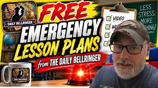 FREE Emergency Lesson Plan Worksheets | Ready-to-Use Classroom Activities | DAILY BELLRINGER